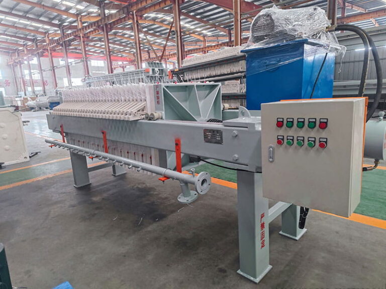 macchina filtro pressa a membrana