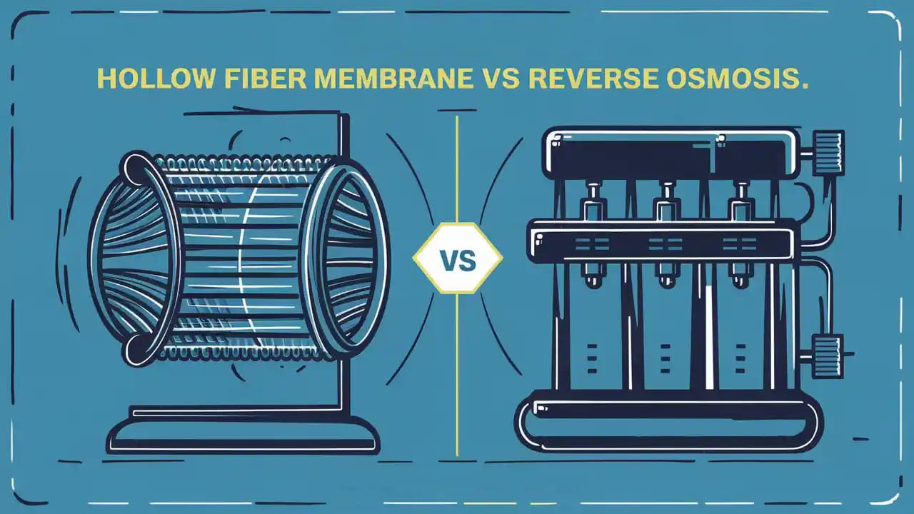 Membrana z pustymi włóknami a odwrócona osmoza